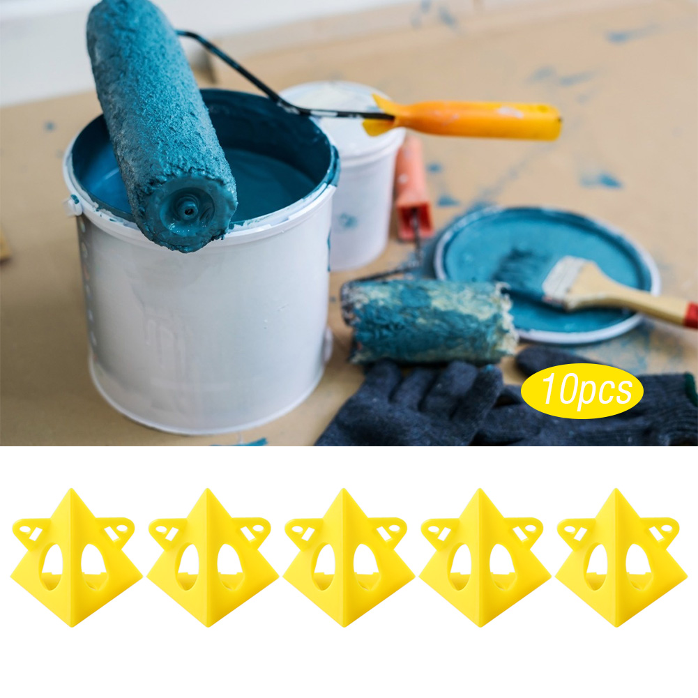NEW 【Innovative design】10pcs Pyramid Stands Set Triangle Paint Pads Feet Woodworking Accessories Wood work Tools Painter's Pyramid Stands Paint Tool