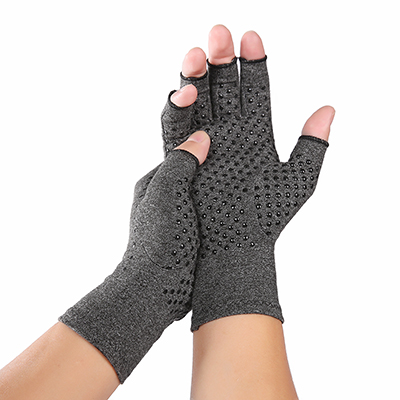 NEW 【Special offer】Arhtitis Gloves Men Women Therapy Compression Gloves Hand Arthritis Joint Pain Relief Health Care Half-finger Silicone Gloves
