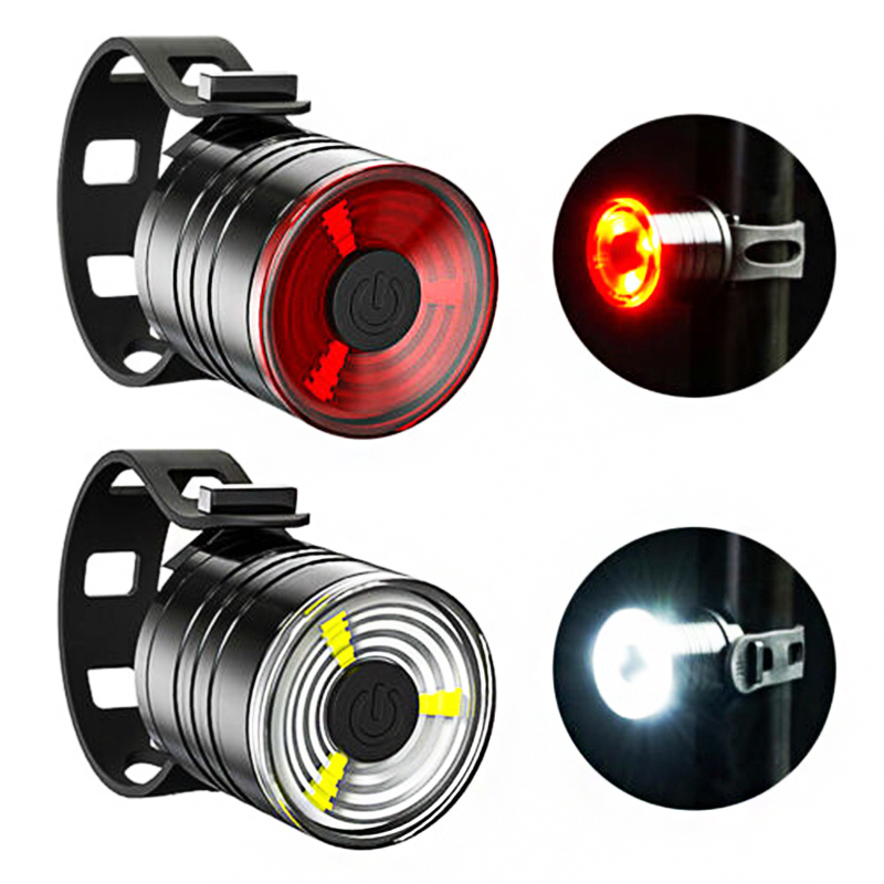 NEW Bike Front Rear Lamps Mtb Taillight Headlight Led Bike Rear Lamps Outdoor Night Cycling