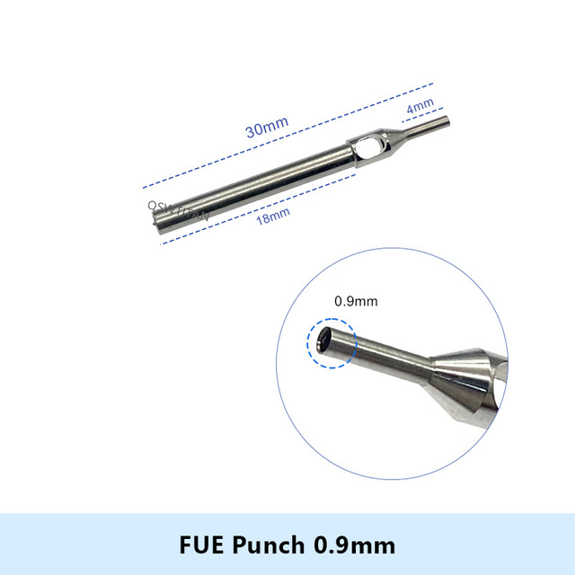 NEW 【Innovative design】Fue Punch Hair Transplant Implanter Hair Transplant Punch 1pc Not Shaving For Long Hair