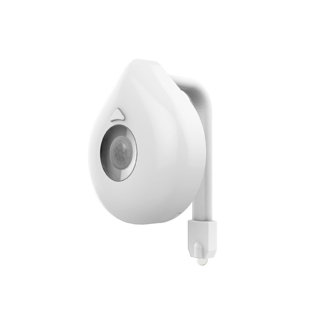 NEW 【Innovative design】PIR Motion Sensor LED Toilet Seat Light AAA Battery Powered Smart Night Light WC Toilet Seat Toilet Bowl Emergency Lighting