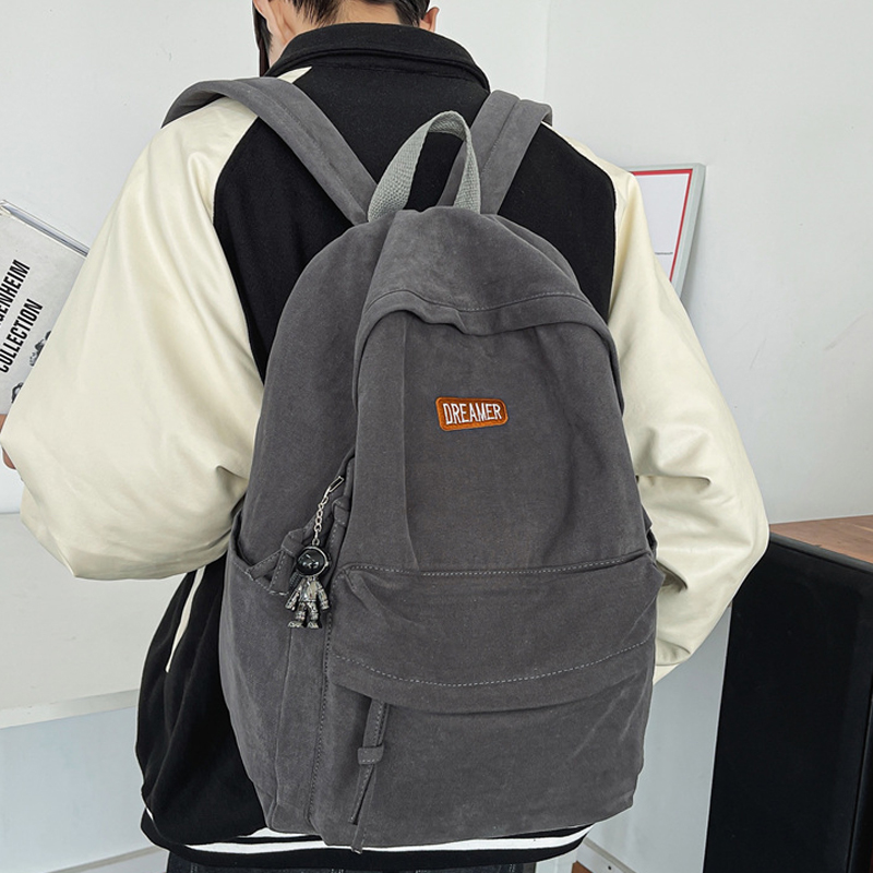 【Stylish】 Fashion Big Backpack Lovers Travel Bagpack Women Mochila For Teenager Boys Bookbag New College School Bag Men Rucksack