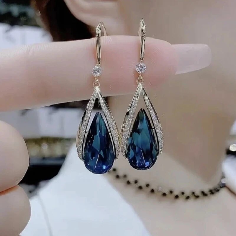 【New-store】 1 Pair Of Light Luxury Cool Wind Alloy Combination Love Imitation Pearls Earrings