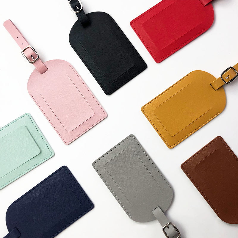 【HOT SALE】 1PCS Luggage Tag Light Soft Travel Accessories Travel Color Airplane Luggage Tag Boarding Pass Suitcase Tag