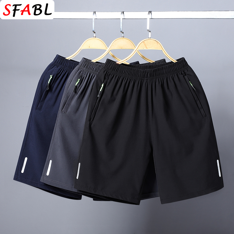 【Fast-selling】 Quick Dry Breathable Men Board Shorts Fitness Elastic Joggers Running Shorts Summer Gym Workout Sportswear Men's Shorts Bottom