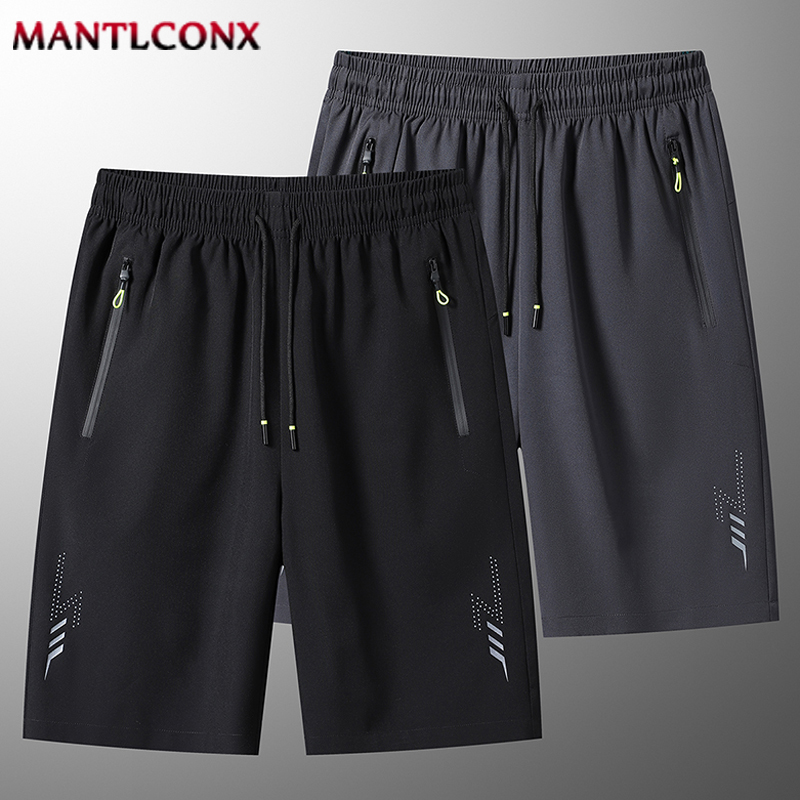 【Exclusive Offer】 Summer Men's Sport Shorts Cool Sportswear Running Shorts Casual Bottoms Gym Fitness Training Jogging Short Pants Men Black Gray