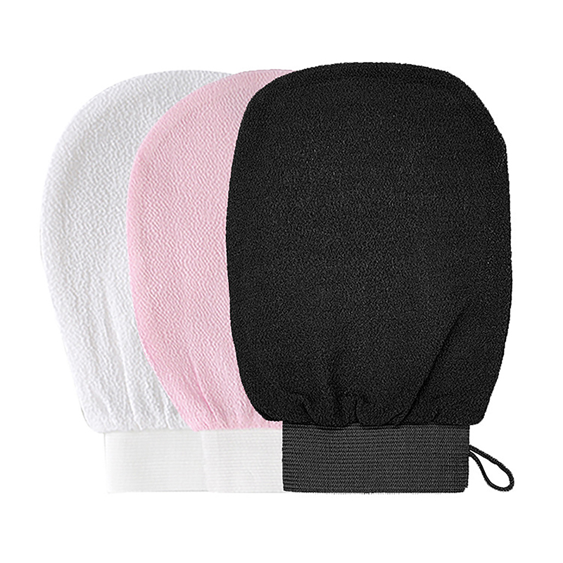 【Eco-friendly】 Moroccan Shower Exfoliating Glove Hammam Bath Body Cleaning Scrub Massage Mitt Kessa Peeling Towel Glove