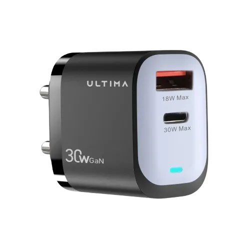 Ultima Rapid 30W Dual Port GaN Charger