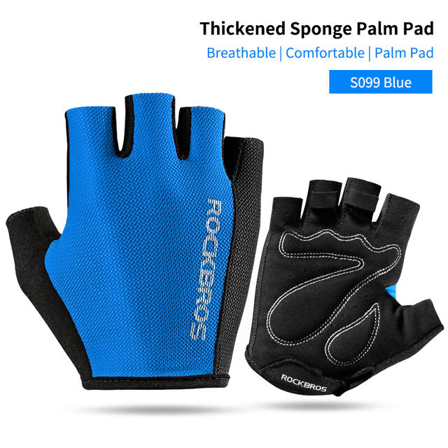 ROCKBROS Cycling Socks Women's Summer Finger Gloves Breathable Polyester MTB Sports Bicycle Road Bicycle Gloves Breathable Washable