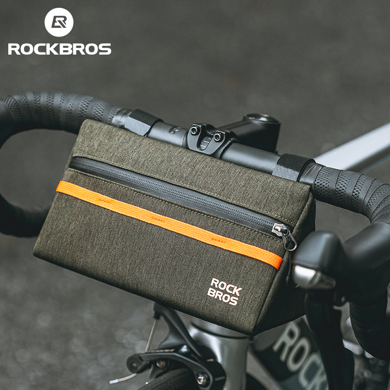 ROCKBROS Bike Bag Triangle Front Beam Bag MTB Road Bike Handlebars Hanging Multicolor Bag Riding Equipment