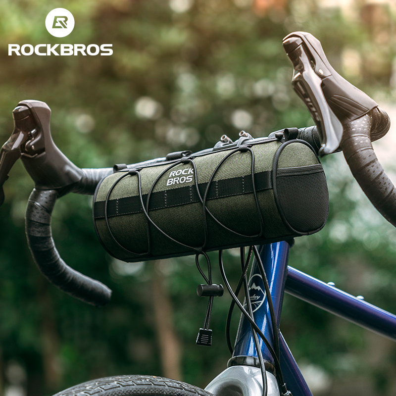 ROCKBROS Bicycle Handlebar Bag 2L Capacity Multi-Functional Stable for MTB Road Bike Cycling Bags