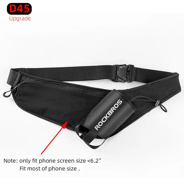 ROCKBROS Kettle Bag Water Bottle Bag Cycling Running Hiking Mobile Phone Pocket Change Bag Outdoor Sport Bicycle Accessories - image 1