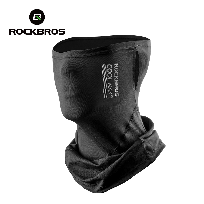 ROCKBROS Cycling Mask COOLMAX Fabric Summer Sun UV Protection Full Face Mask Balaclava Breathable Quick-drying Hiking Outdoor Windproof Motorcycle Scarf