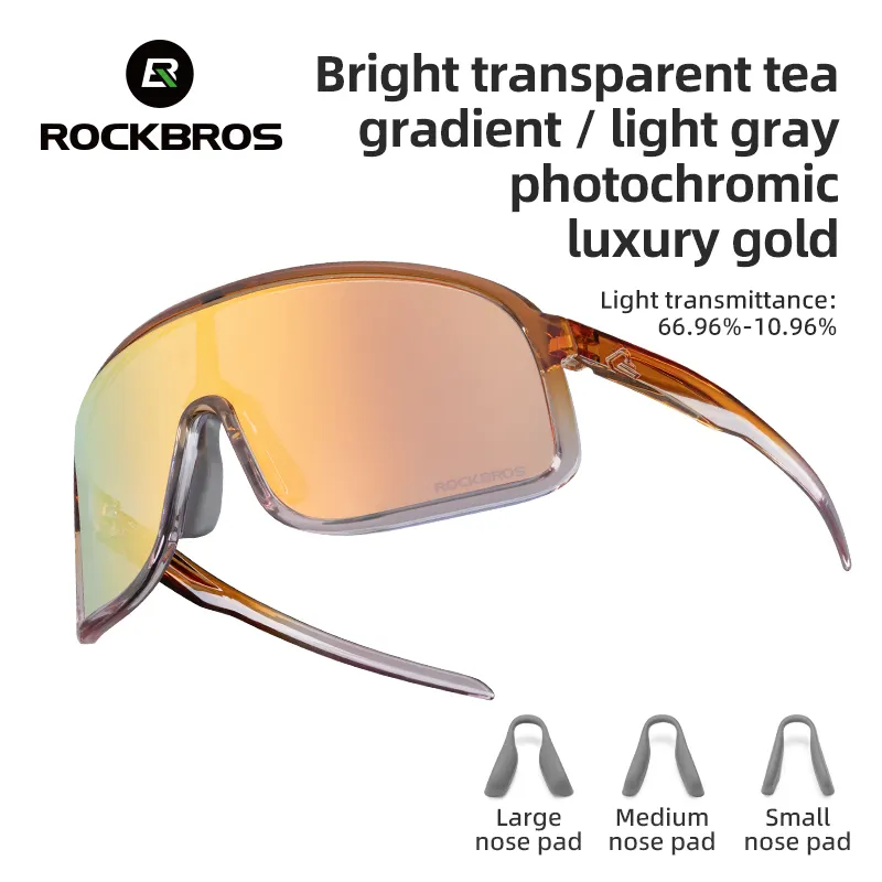 ROCKBROS Cycling Glasses Anti-fog Photochromic Polarized UV400 Men Woman Goggles Outdoor Sports MTB Bicycle Fishing Equipment - image 1