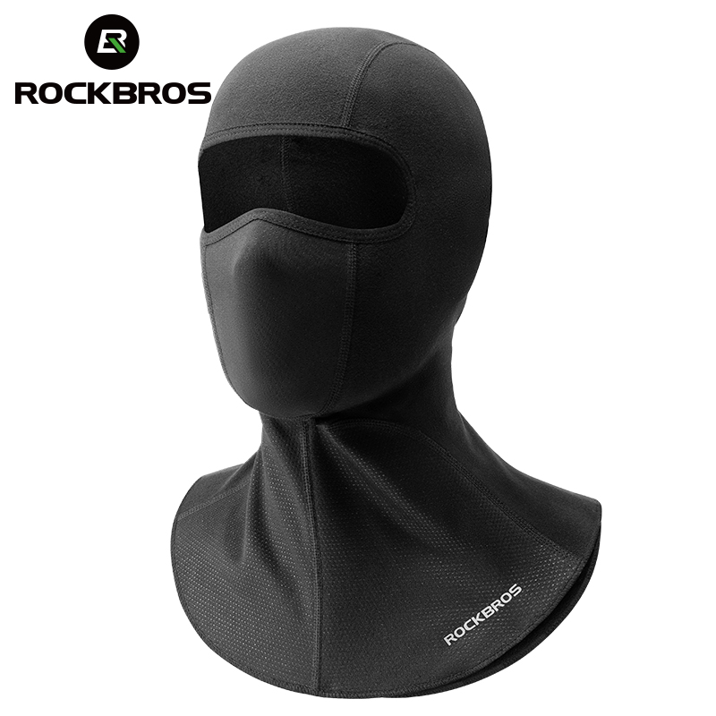 ROCKBROS Winter Cycling Headgear Warm Windproof for Men and Women Full Face Mask Cycling Clothing
