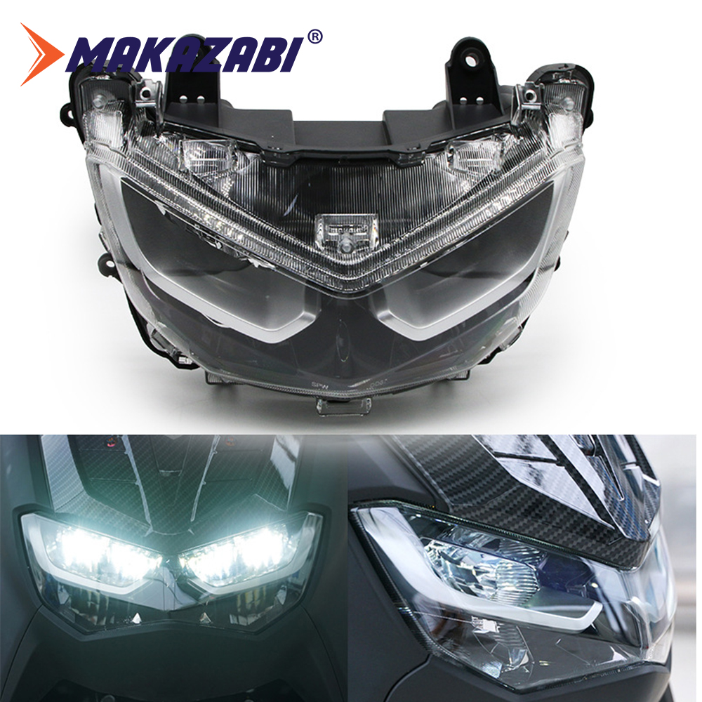 NMAX-155 2021 2022 LED Headlight Headlamp Assembly Front Twin Head Light Lamp For Yamaha NMAX155 N-MAX155 N-MAX NMAX 155