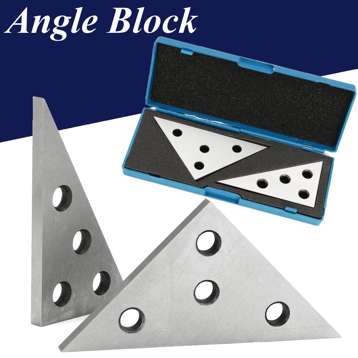 Angle Block 2 PC Set 30-60-90 45-45-90 +/- 20 Seconds Machinist Tool -