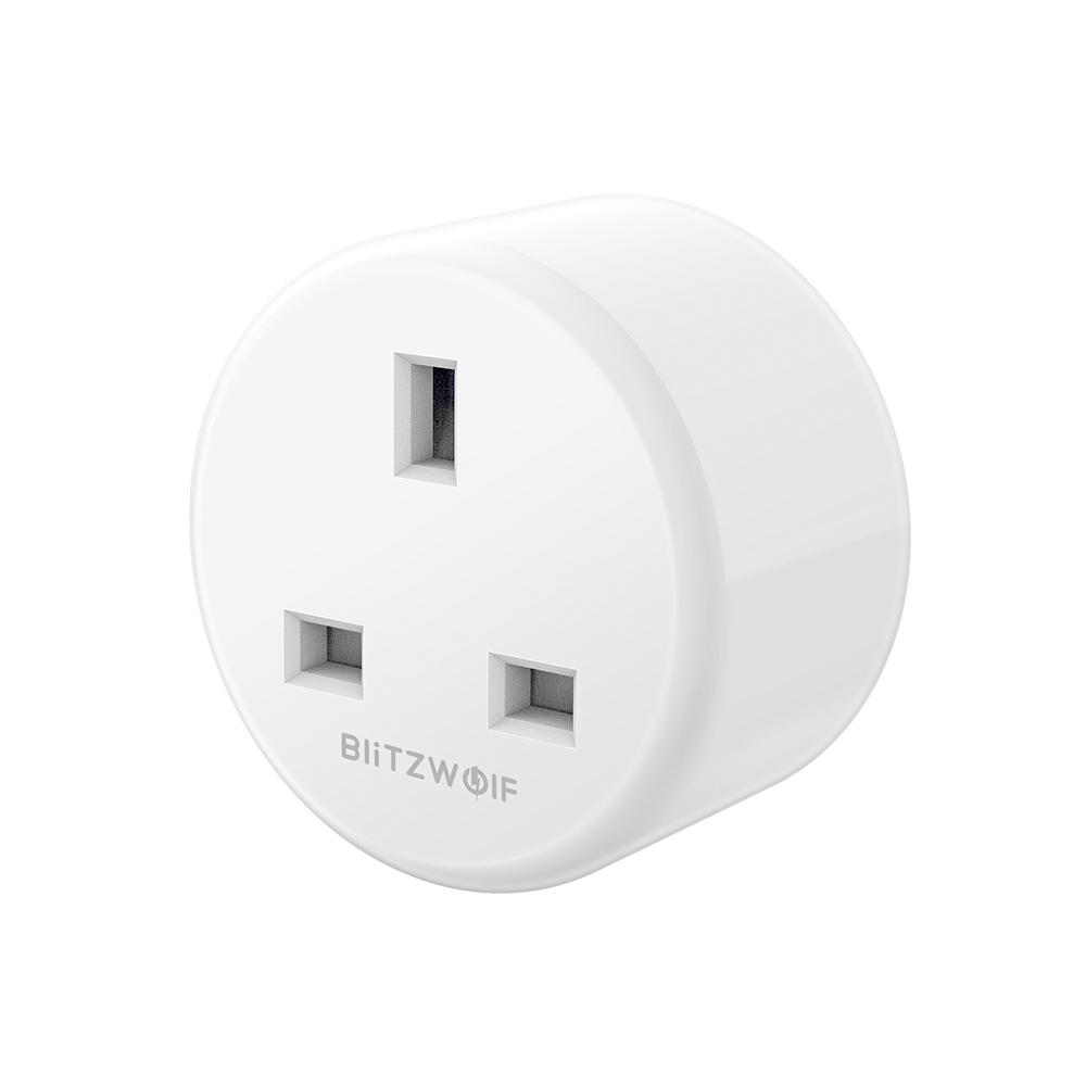 BlitzWolf BW-SHP4 New UK Plug Smart Socket 220V-240V 10A Work with Amazon Alexa Google Assistant -