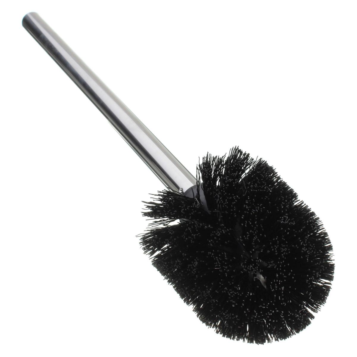Replacement Stainless Hot Sell Steel WC Bathroom Cleaning Toilet Brush Black Head Holders -