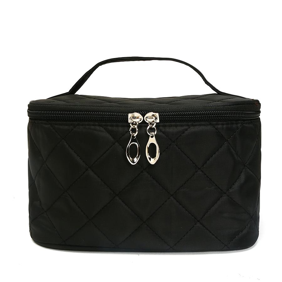 KCASA KC-MB05 Multifunctional Travel Cosmetics Bag Nylon Large Makeup Toiletry Organizer Luggege Sto - Black (black)