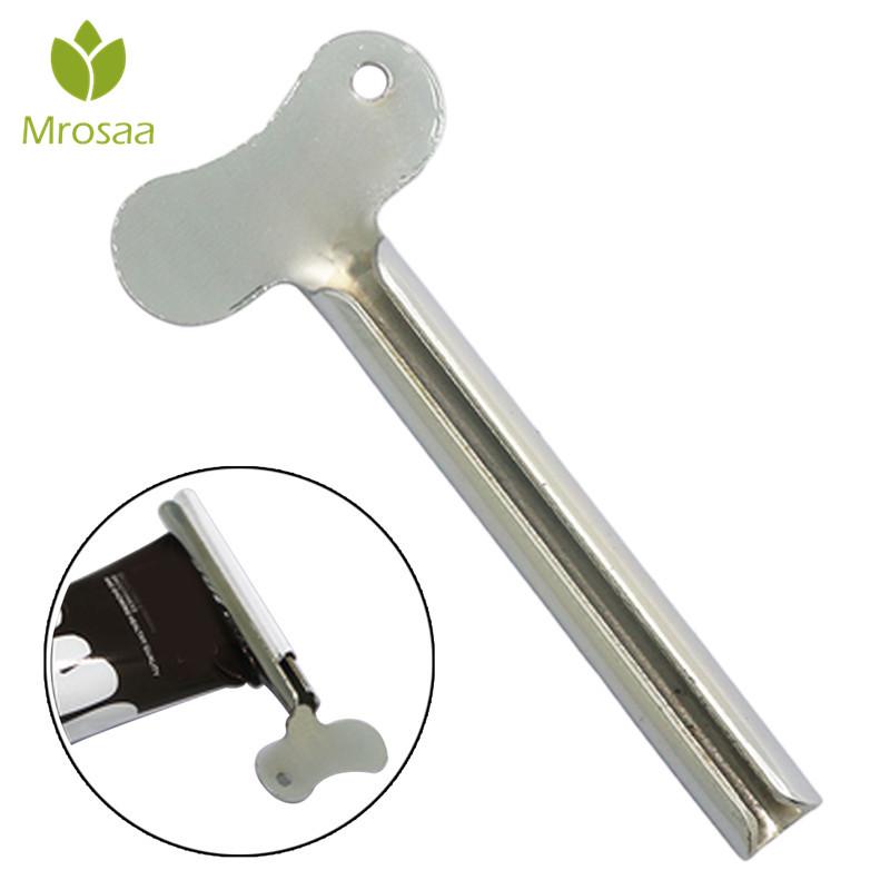 Honana Stainless Steel Toothpaste Squeezer Multifunctional Plastic Cream Tube Squeezing Paint Squeezer-Not Specified