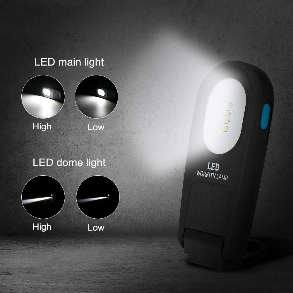 LED working New light rotary Universal Serial Bus charging car emergency maintenance light -