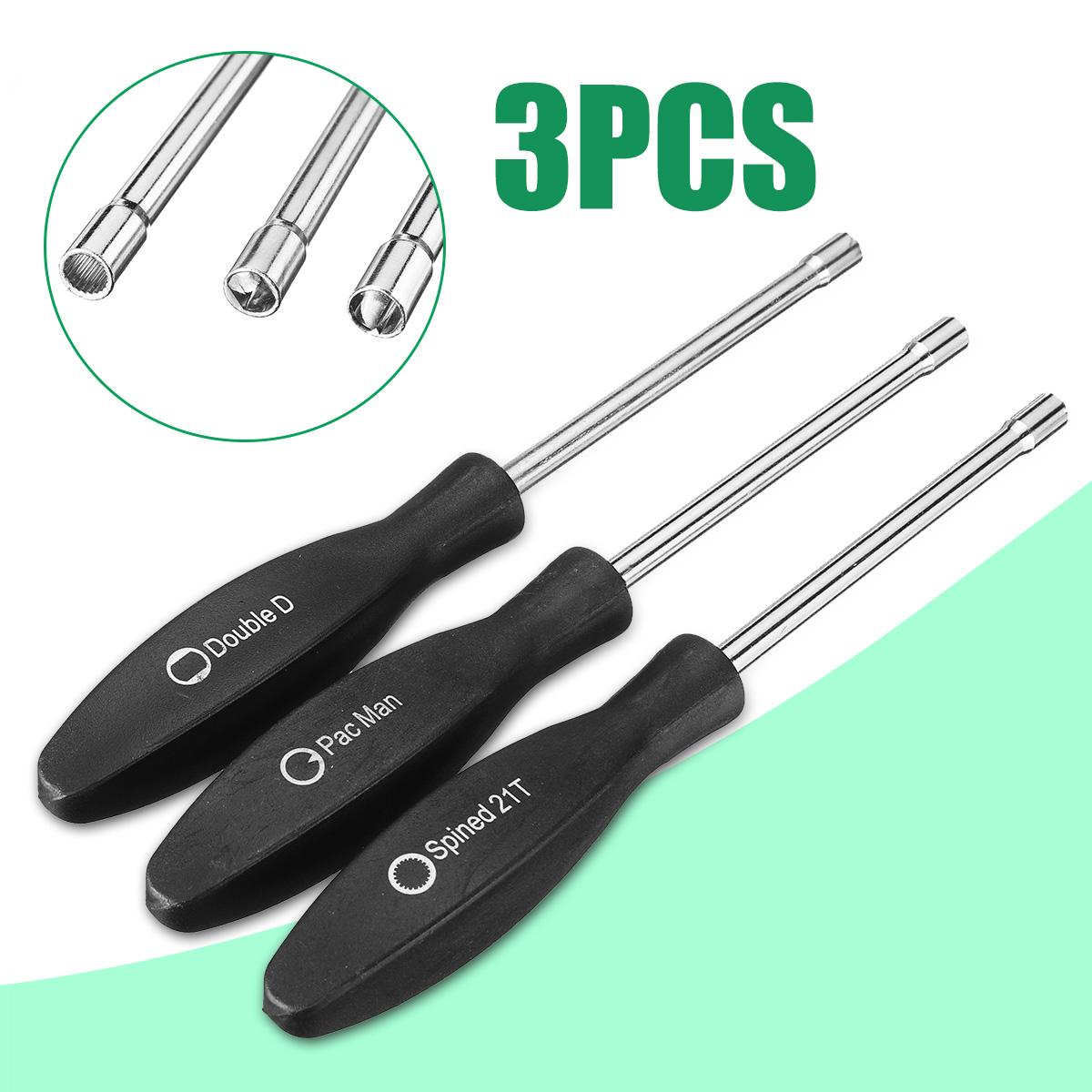 3 PCS New Screw Splined Carb Carburetor Adjusting Tool Chainsaw Set Craftsman -