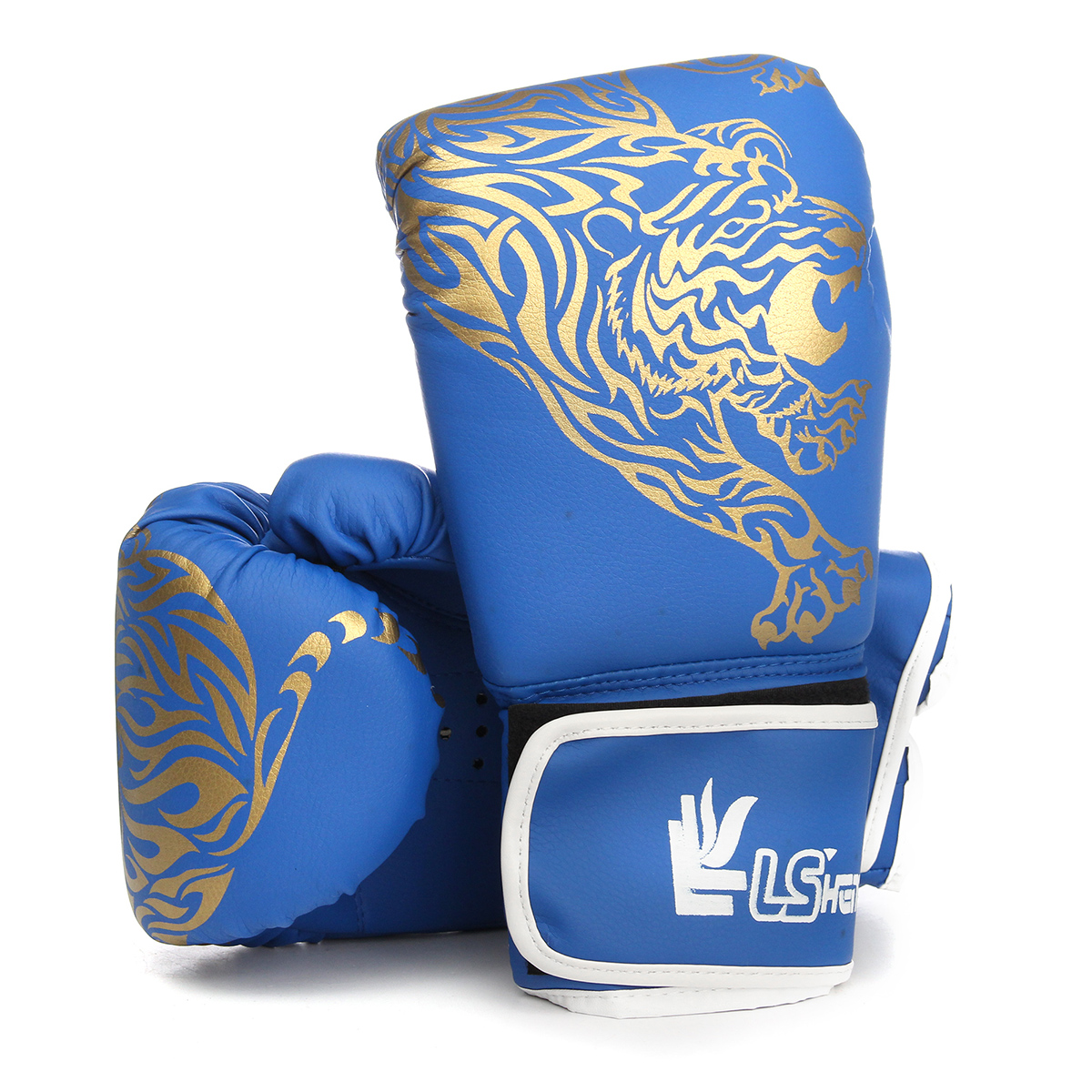 1 Pair Training Sandbag Boxing Punching Gloves Fighting Kick Gloves For Kids Use - Blue