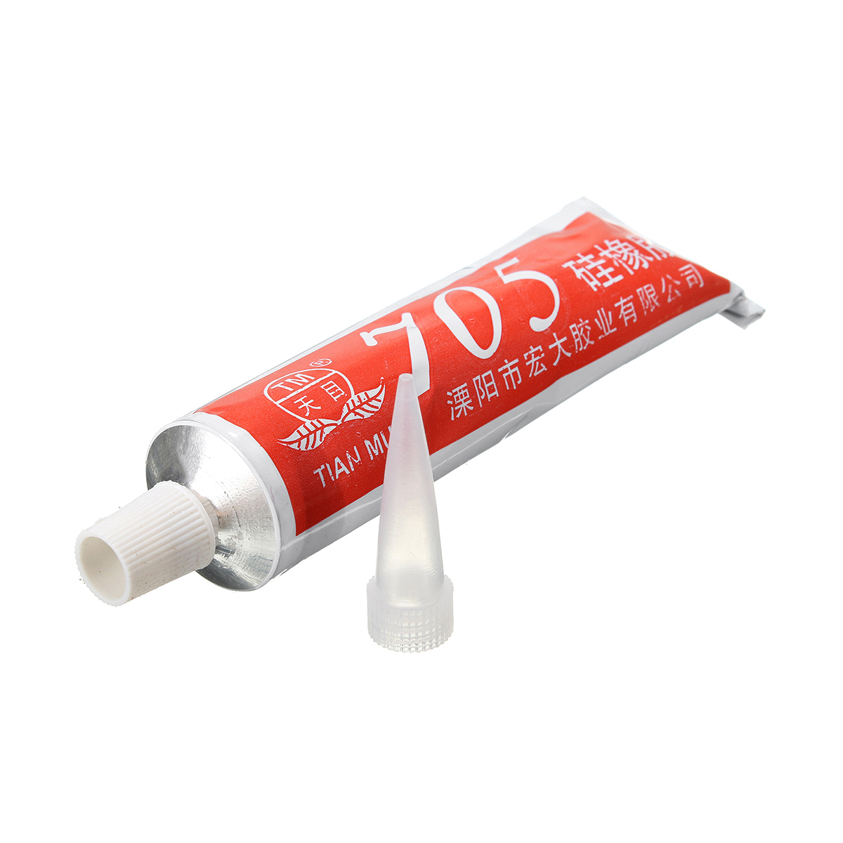 50ml Silicone New Sealant Adhesive Glue Glass Metal Tiles Rubber Plastic Transparent -