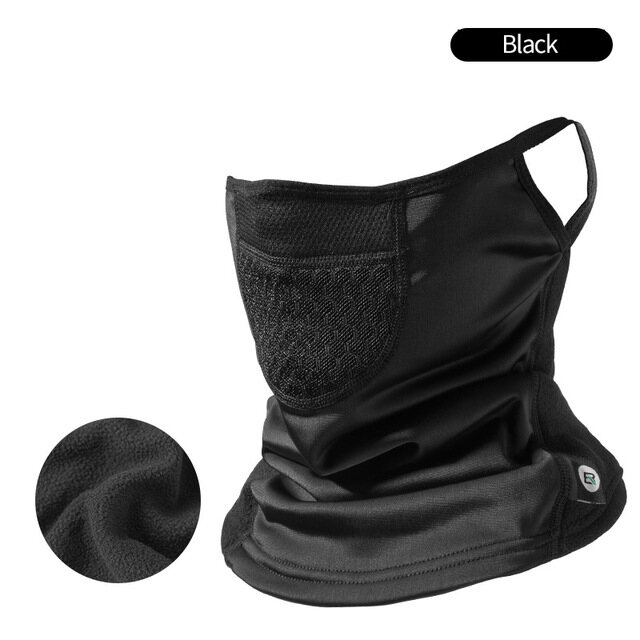 ROCKBROS Winter Bike Mask Full Face Windproof Keep Warm Cycling Mask Balaclava Outdoor Sports Motorcycle Ski Bicycle Caps Scarf