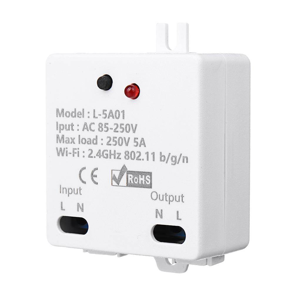 Geekcreit AC85-250V 5A 1-CH Smart Switch DIY eWeLink Remote Control Light Lamp -