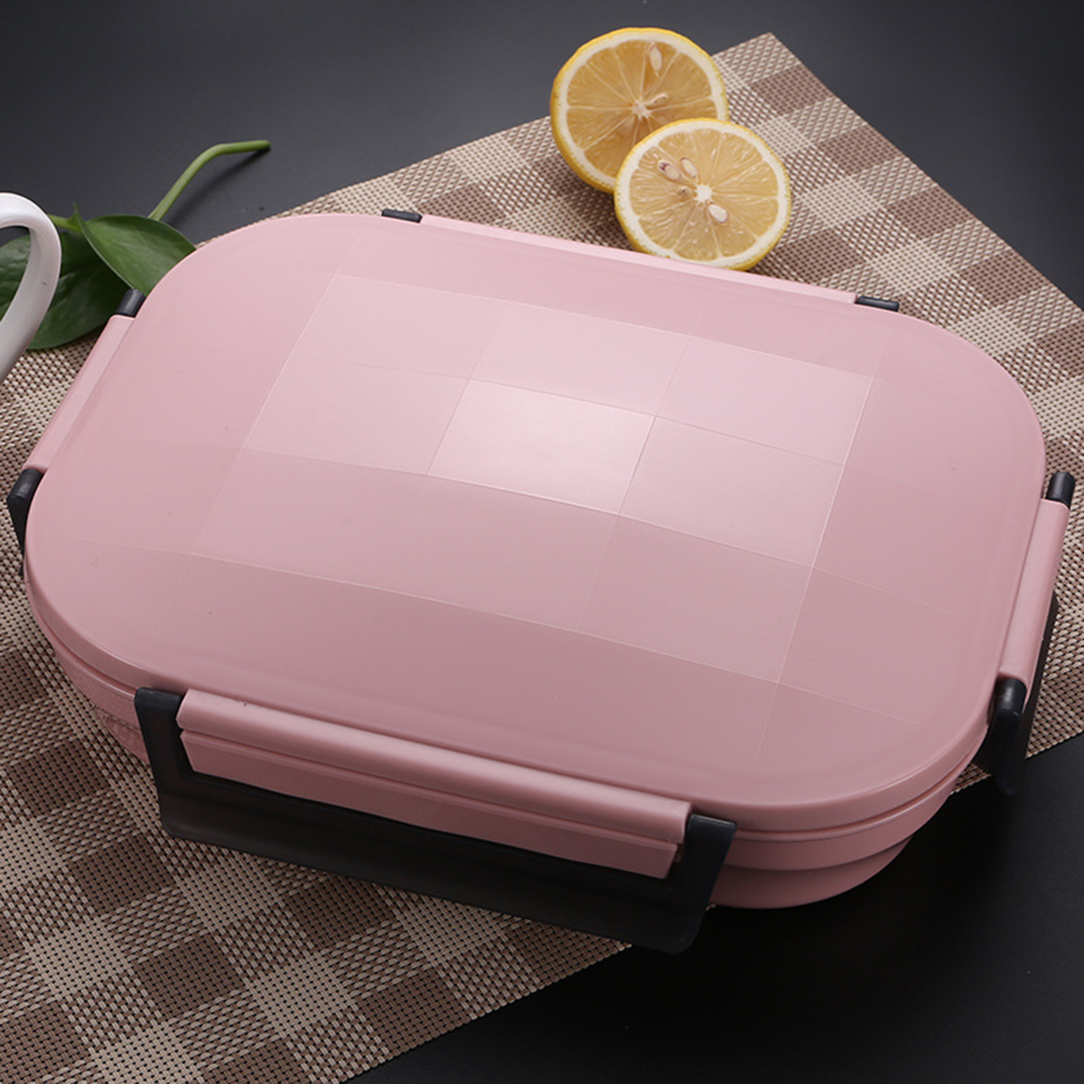 Stainless Steel Best-selling Thermal Insulated Lunch Box Bento Food Container - Blue-3 grids
