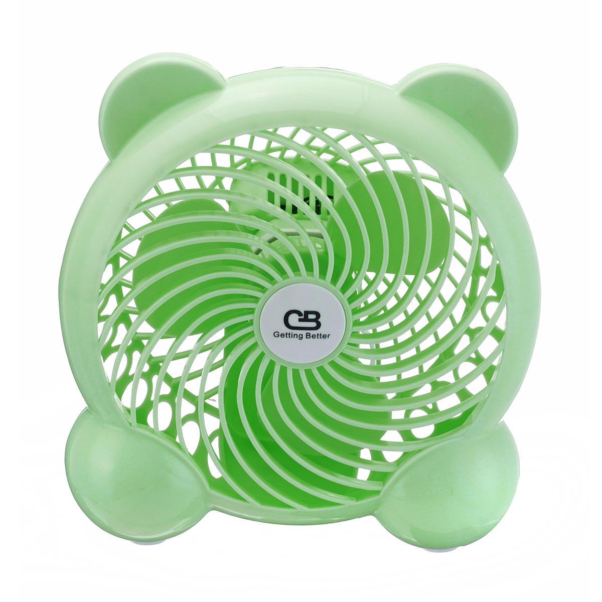 Portable Mini Air Conditioner Desktop Fan Cooler Humidifier Green