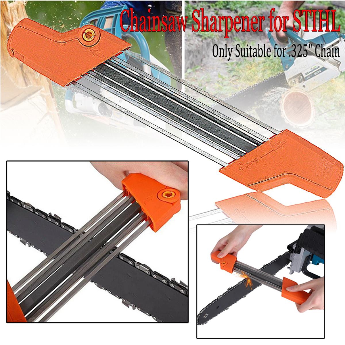 2 IN HOT SELL New 1 Easy Chainsaw Chain File Sharpener .325'' 4.8mm Replacement For Stihl -