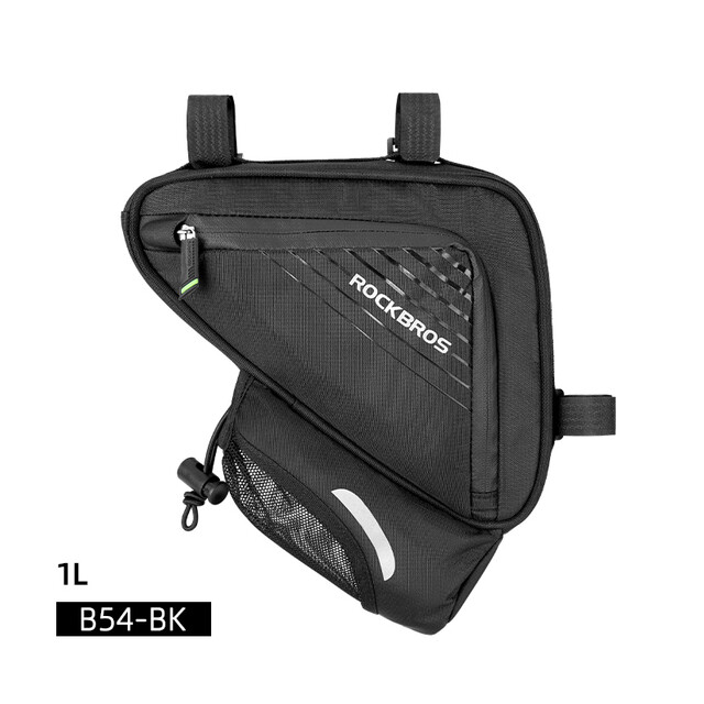 ROCKBROS 1.5L Bicycle Bag Water Repellent Durable Reflective MTB Road Bike Water Bottle Bag