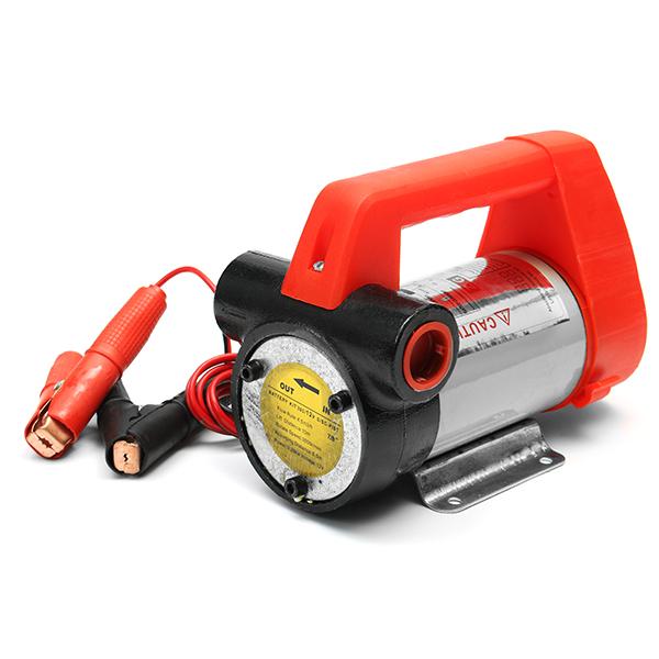 12V forward HOT SELL and reverse DC pump oil pump electric pump electric diesel pump-Apricot