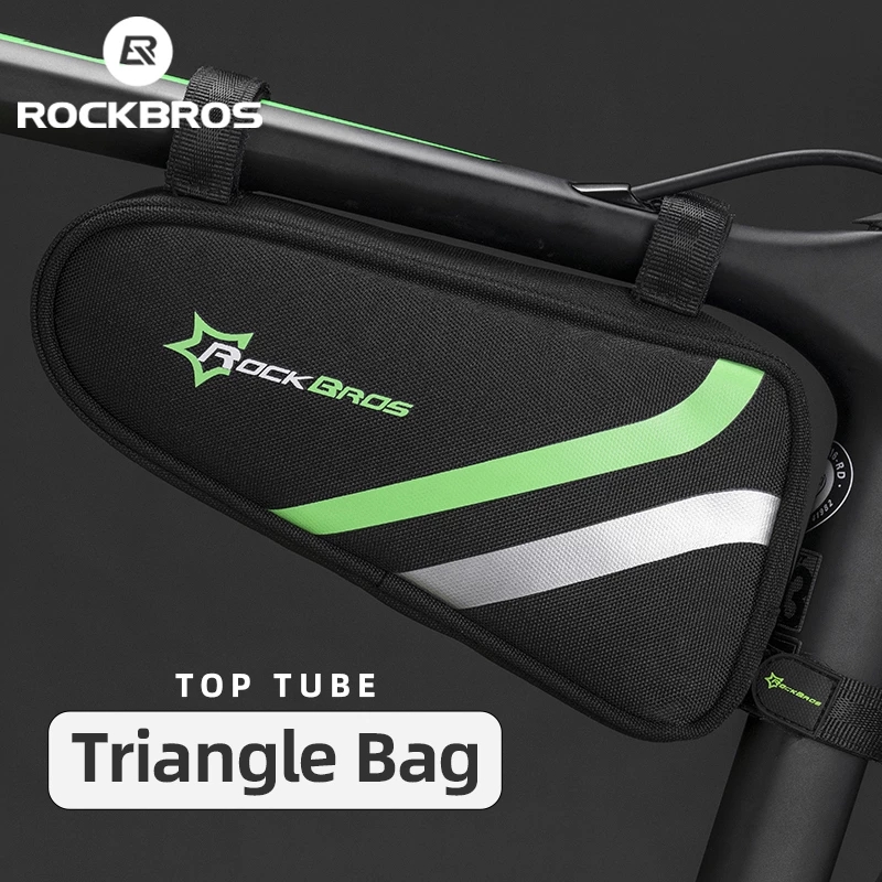 ROCKBROS Waterproof Top Tube Bicycle Bag Hard Shell Pack Frame Pannier Stable MTB Road Bike Bag Cycling Accessories