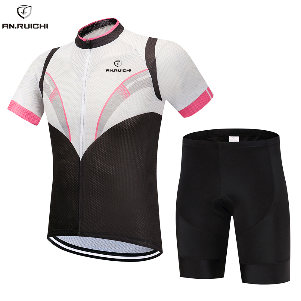 Mens Bicycle Summer Pro Cycling Jerseys 20D Gel Pad Bike Shorts Racing Downhill Jerseys Cycling Jersey Mountain Bike Motorcycle Jerseys Motocross Sportwear Clothing Cycling Bicycle Outdoor Long Sleeves