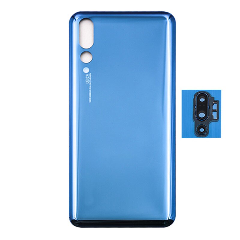 New For Huawei P20 Pro Battery Back Cover Rear Door 3D Glass Panel P20 Pro Battery Housing Case With Camera Lens Replace