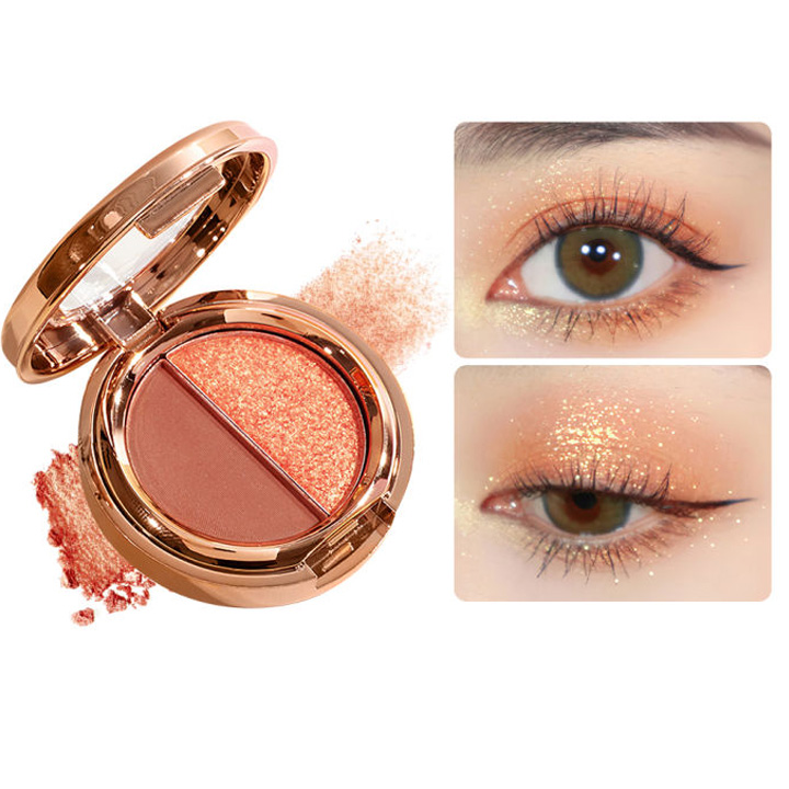 New Easy life [genuine in stock]Matte Eyeshadow Palette Makeup Waterproof Glitter Eye Coetics