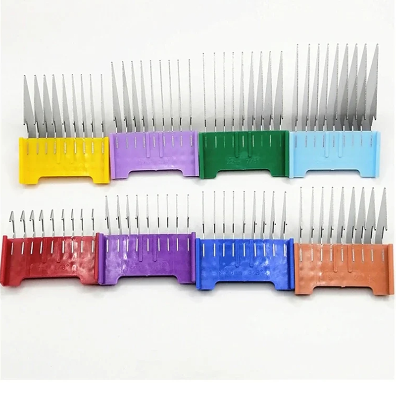 Stainless Steel Replacement Guide Comb set For Wahl & Moser Clipper 1233-7100 1170 1230 1233 1234 1400 1853 1854 1855 1870 1871