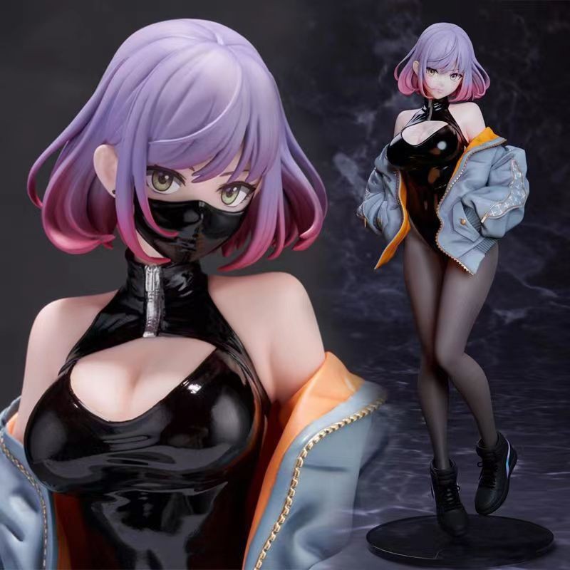 2025 New 22Cm Astrum Sneaker Luna Figure - High-Slit Siren Pose, Detachable Face Gear & Dorm Decor Bundle In Stock