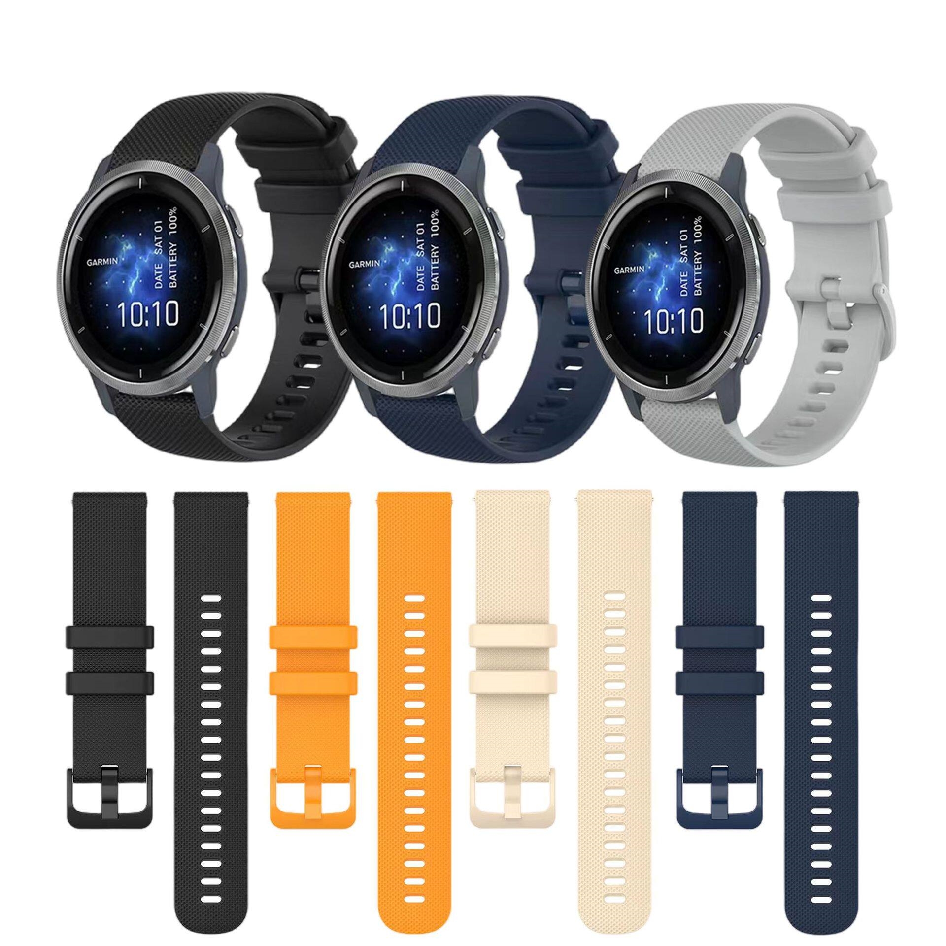 Silicone straps For GTS 4/3/2/2e/4 Mini/GTR 4/3/3 Pro/2/2e Sport Bracelet bip 6-5-3/u/s/pro 18mm/20mm/22mm band