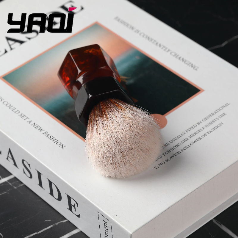2026 Hot sale！YAQI 24mm Moka Express Synthetic Hair Barbe Mens Shaving Brush