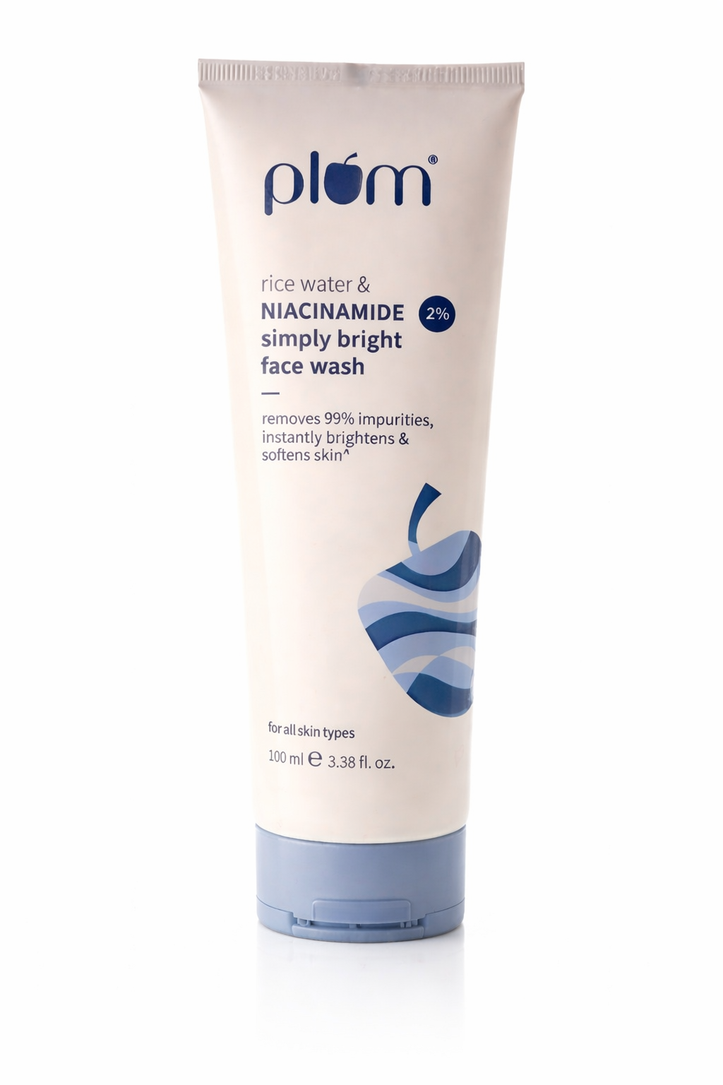 Plum goodness 2% Niacinamide & Rice Water Simply Bright Face Wash 100ml