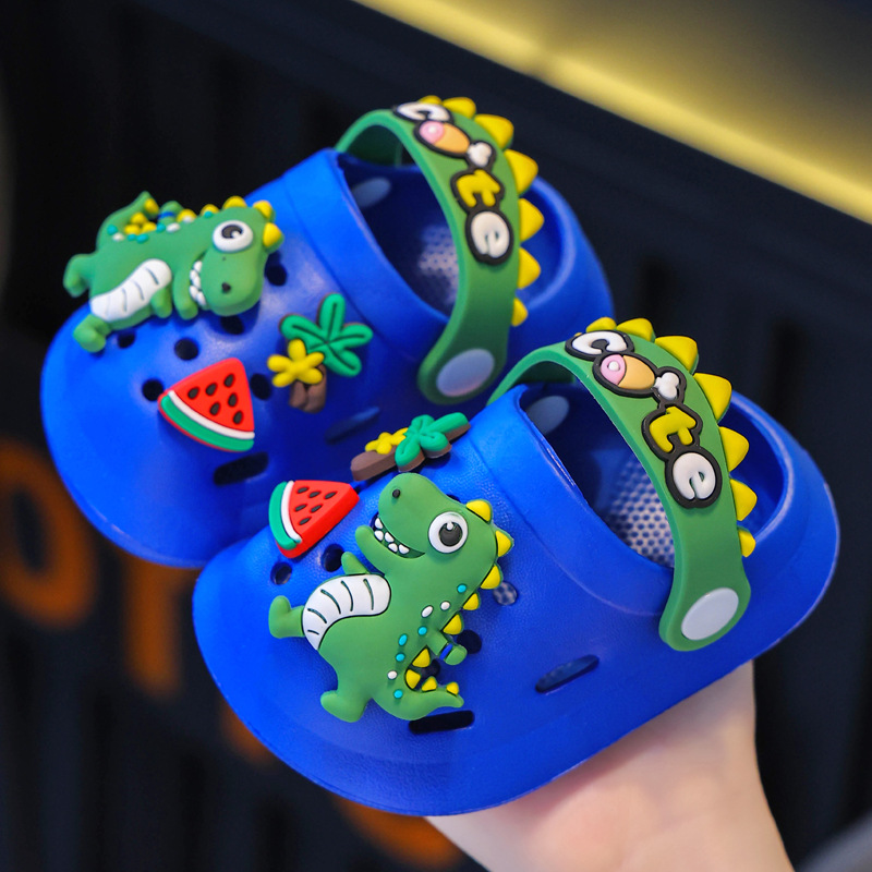 New Summer Sandals Children's EVA Slippers Baby Girls Shoes Non-Slip Cartoon Cute Infant Boys Garden Beach Sandals Shoes Kids