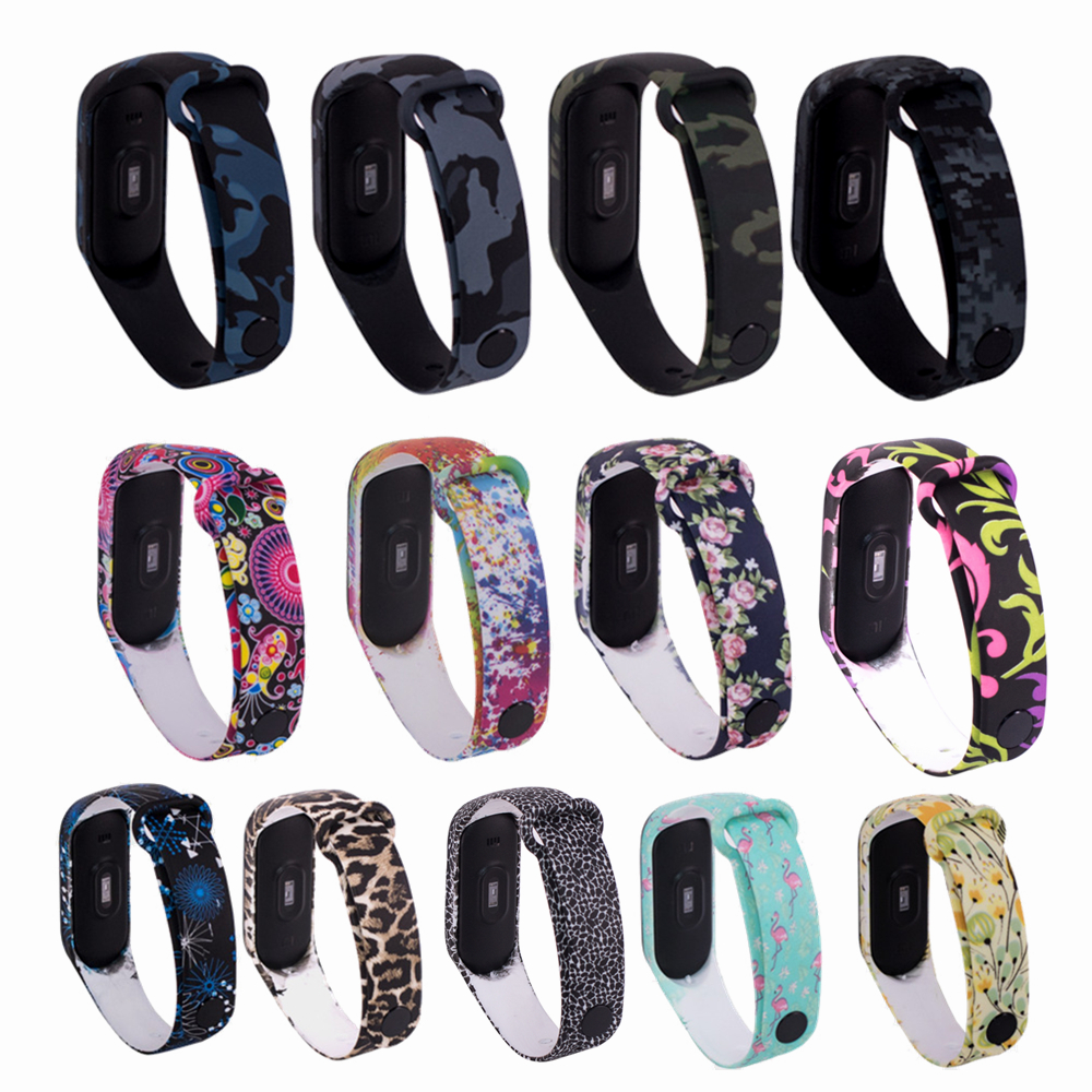 Wrist Strap For Mi Band 6/5/4/3 Smart Wristband Fitness Tracker Sports Silicone Bracelet Replacement Strap For MiBand 5 6