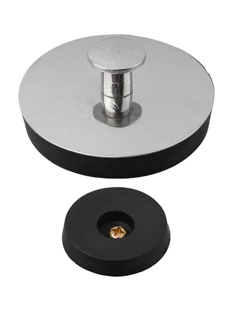 1PCS Sink Plug Bathtub Drain Stopper Bathroom Washbasin Stainless Steel Sink Plug Drain Plug Bathroom Tools Pisa Lid