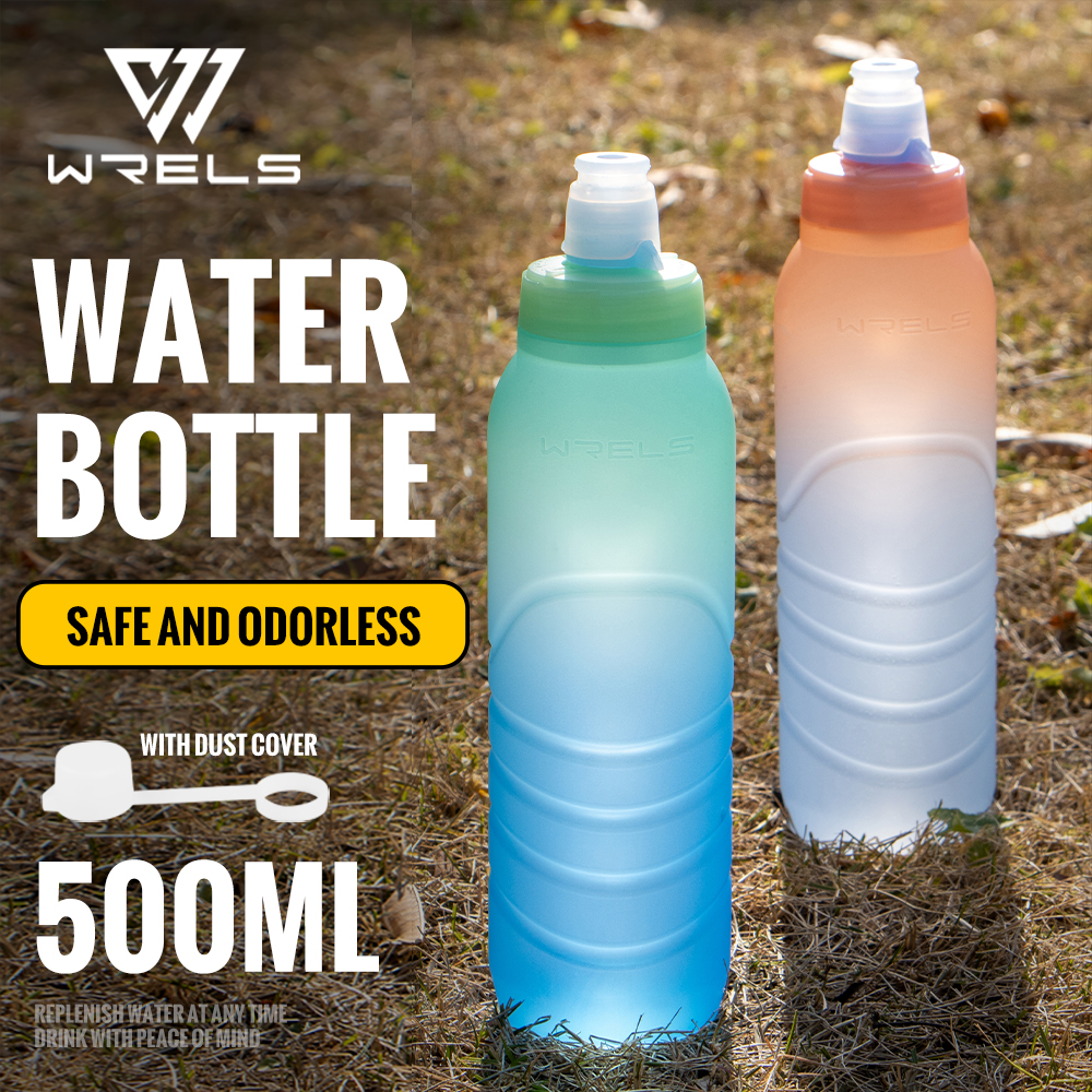 WRELS Sport Water Bottle BPA Free PP5 Outdoor Water Bottle Fitness Running Kettle Bicycle Bottle MTB Road Bike Water Bottle