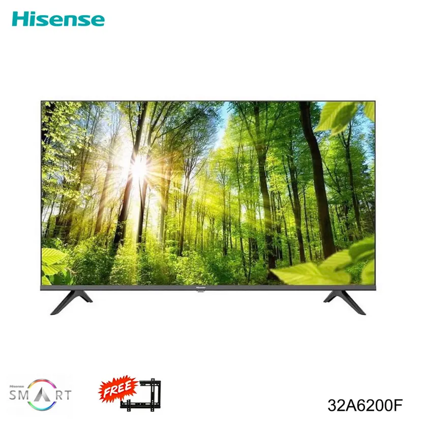 HISENSE 32A6200F 32" Android Smart Tv With Bazel Less Design